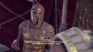 Assassins Creed Odyssey – Call to Arms  Conquest Battle Victory [upl. by Tanhya959]