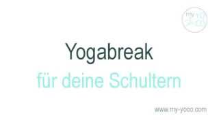 Schulter Modul  Yoga Übung 3  Brustkorb Öffnen [upl. by Nylknarf768]