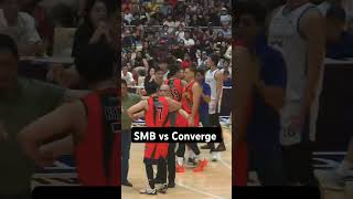 SMB vs Converge so intense game subscribers basketball pba motivation sports highlights [upl. by Prowel]