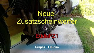 Neue Zusatzscheinwerfer  Nebenlscheinwerfer fürs Bike [upl. by Nomolas]