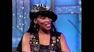 Jody Watley Interview Arsenio Hall Show 1989 Following Music Performance [upl. by Atterrol719]