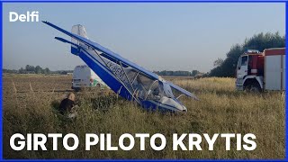 Savaitės kriminalai Girtas pilotas sudaužė lėktuvą [upl. by Cassilda901]