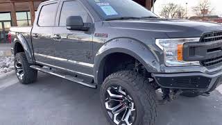 2020 F150 Black Widow Conversion in Lead Foot with 650 supercharged horsepower [upl. by Servais]