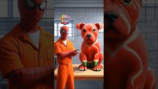 Prison break 3  Spiderman vs Thanos vs Venom vs joker vs officer Hulk brawlstars​ spiderman​ dc​ [upl. by Hgielram129]