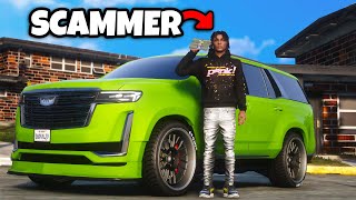 I SCAMMED EVERYONE as the PLUG in GTA 5 RP [upl. by Enahc]