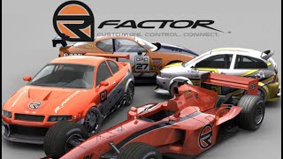 rFactor 4K Gameplay PC [upl. by Llerroj]