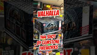 Valhalla 144 Shot Firework  giant firework For Bonfire night 2024 fireworks [upl. by Dettmer]