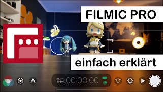 FILMIC PRO Tutorial deutsch 2022  alle Funktionen erklärt [upl. by Ody383]