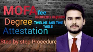 MOFA Attestation Process Ministery of Foreign Affairsmofadegreeattestation [upl. by Krissie]