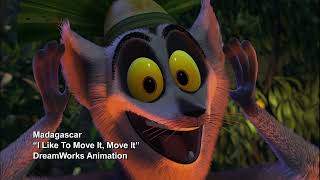 Madagascar 2005  I Like To Move It Move It  Song King Julien HD [upl. by Karlik]