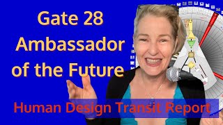 Sun in Gate 28 Struggle or Adventure  October 25 Human Design Transit Report  Maggie Ostara [upl. by Baiss]