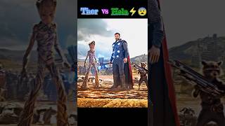 Thor vs Hela  ⚡😨  Thor edits  shorts ytshorts marvel avengers thor hela [upl. by Asihtal278]