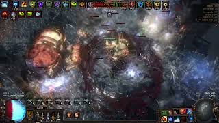 Path of Exile 324 simulacrum 30  INT STACKING KINETIC BLAST TRICKSTER [upl. by Hailed]