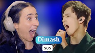 Opera SingerVocal Coach REACTION SOS by Dimash [upl. by Einehpets585]