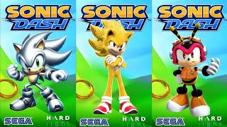 Silver 🆚 Movie Super Sonic 🆚 Charmy vs All Bosses Zazz Eggman All Characters [upl. by Joub]