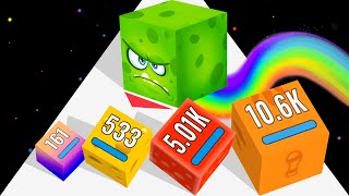 CUBEZONEIO  Level Up NumberBlocks Cube Run 3D New Updated [upl. by Nehpets740]