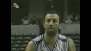 Vlade Divac vs USA 16points11 rebounds Indianapolis 2002 YugUsa 8178 [upl. by Arratoon]