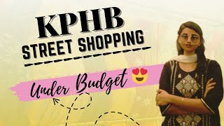 KPHB street shopping  Kukatpally shopping Hyderabad kukatpallyviraltelugushoppingyoutube [upl. by Pinette]