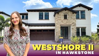 Westshore II by Westbay Homes in Hawkstone Community  Lithia Florida [upl. by Romina]