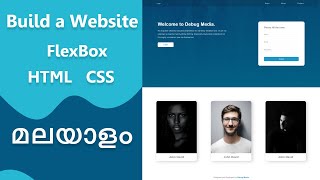 How to create website malayalam  HTML CSS  വെബ് ഡിസൈനിംഗ് [upl. by Goldarina190]