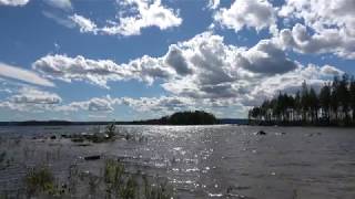 Stora Gla lake Glaskogen nature reserve [upl. by Atnomed277]