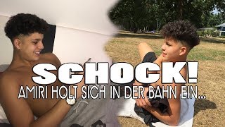 Skandal JOUNES AMIRI holt sich in der Bahn ein 💔 Schockierendes Video aufgetaucht [upl. by Bloom]