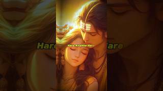 Hare Krishna Hare Song  Radha Krishna Status Video  Radha Premi  youtubeshorts shorts [upl. by Seigel898]