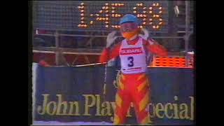 Ski Sunday 1987 World Championships 1st February 1987 incomplete [upl. by Rich]