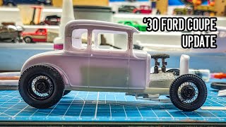 30 Coupe Hot Rod Build Update [upl. by Ynahpets804]