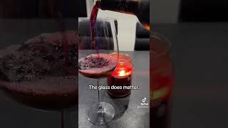 The wineglass makes all the difference Do you agree wine winetasting winelovers winetime [upl. by Deland395]