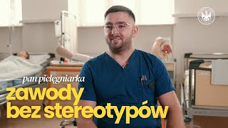 Zawody bez stereotypów Pan Pielęgniarka  dr Kamil Kuszplak [upl. by Naro]