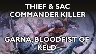 Garna Bloodfist of Keld  Commander Killer Thief Deck  EDH  Magic the Gathering [upl. by Devine660]