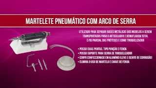 Martelete Pneumático com Arco de Serra  Essence Dental [upl. by Prader]