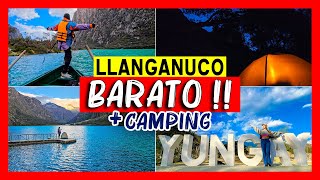 Laguna Llanganuco Huaraz  COMO LLEGAR Barato🔥 y Acampar gratis✅ Lugares turisticos Yungay Peru 2024 [upl. by Kolivas]