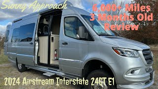 2024 Airstream Interstate 24GT with E1 package 90day six thousand mile review [upl. by Fidelio273]