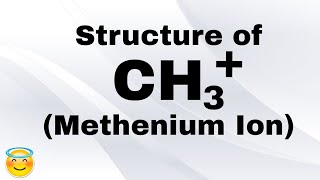 Structure of CH3 ion  Methenium ion  In english  Carbocation [upl. by Ajuna]