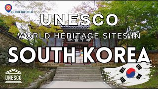 Top 10 UNESCO World Heritage Sites in South Korea [upl. by Neelrad]