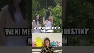 THEY DISBAND  Weki Meki 위키미키  CoinciDestiny MV REACTION FR [upl. by Sorvats148]