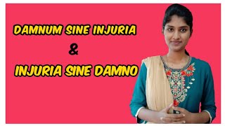 Important Legal Maxims  Damnum Sine Injuria  Injuria Sine Damno  Tamil  Bookish Girl [upl. by Helman179]