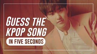 GUESS THE KPOP SONG IN 5 SECONDS [upl. by Idna344]