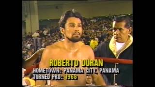 Roberto Duran vs Iran Barkley HD [upl. by Nyllaf72]