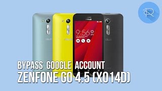 New 2017  Bypass FRP Asus Zenfone Go 45 X014D Android 511 [upl. by Trainor437]