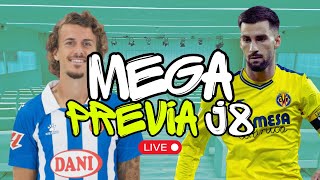 🔴 ÚLTIMA HORA ALINEACIONES Y MEGAPREVIA J8 🔥  RECOMENDACIONES BIWENGER LALIGA FANTASY y MÁS [upl. by Nonnahs734]