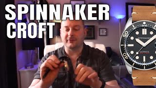 Spinnaker Watch  Spinnaker Croft Watch Review [upl. by Vail]