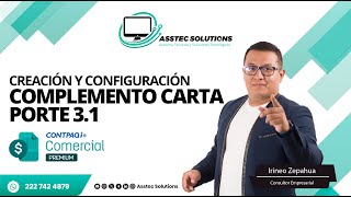 Configuracion y creacion de Carta Porte 31 en Comercial CONTPAQi [upl. by Virgil204]