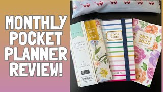 Monthly Pocket Planners Review [upl. by Boleslaw]