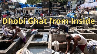 Exploring Mumbais Iconic Dhobi Ghat from the Inside Glimpse into Indias Largest OpenAir Laundry [upl. by Saihtam85]