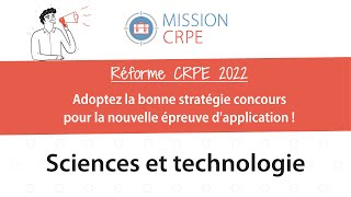 CRPE2022 Sujet Zéro  Découvrez la nouvelle épreuve dapplication en Science et technologie 🔍 [upl. by Viafore597]