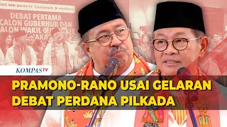 FULL PramonoRano usai Gelaran Debat Pilkada 2024 Bicara CCTV hingga Jaring Asmara [upl. by Millhon]