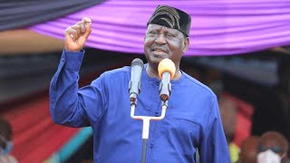 LIVE Raila Odinga amp His Azimio Brigade in Rongo Migori county [upl. by Taran26]